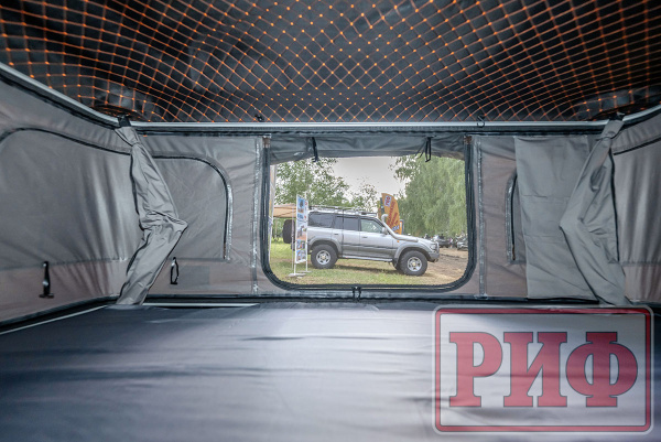 4 Палатка на крышу автомобиля РИФ 220х135 см 4 Палатка на крышу автомобиля РИФ 220х135 см