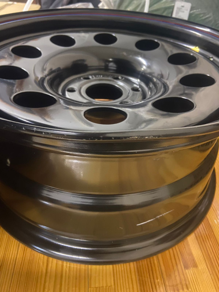 3 Диск усиленный Nissan Navara D40 3.0TD стальной черный 6x114,3 8xR17 d66 ET+25 (уценка)