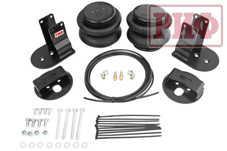 Пневмоподвеска РИФ для Nissan Navara D40 на задний мост для лифтованной подвески 50 мм Пневмоподвеска РИФ для Nissan Navara D40 на задний мост для лифтованной подвески 50 мм