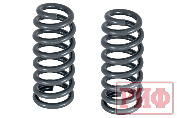 Пружины РИФ передние Mitsubishi Pajero III, IV 2000+ 0-50 кг дизель 3,2 лифт 20 мм, бензин 3.0 40 мм лифт