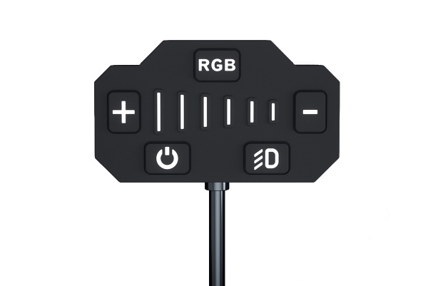 Фара комбинированного света AURORA 1270 мм 620W LED (серия RGB)