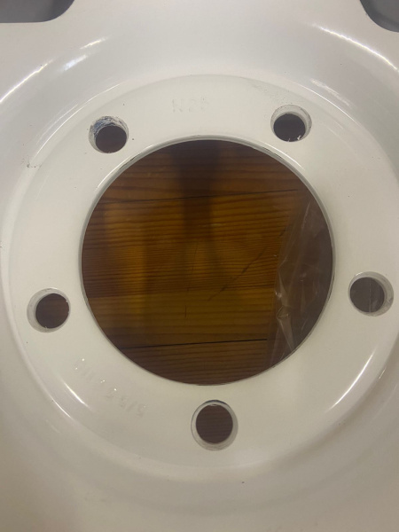 1 Диск усиленный УАЗ стальной белый 5x139,7 8xR16 d110 ET-25 (треуг.) (уценка) 1 Диск усиленный УАЗ стальной белый 5x139,7 8xR16 d110 ET-25 (треуг.) (уценка)