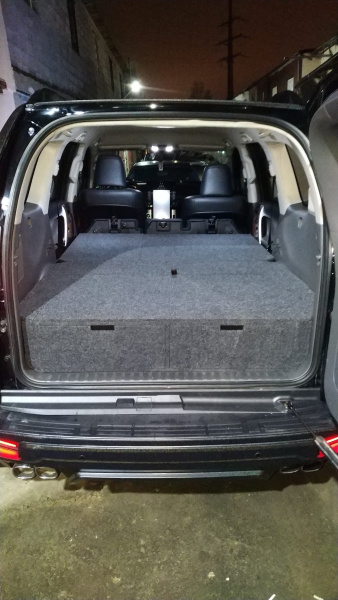 Органайзер для Toyota Land Cruiser Prado 150 (2 выдв.ящика+спальник) дорестайлинг Органайзер для Toyota Land Cruiser Prado 150 (2 выдв.ящика+спальник) дорестайлинг