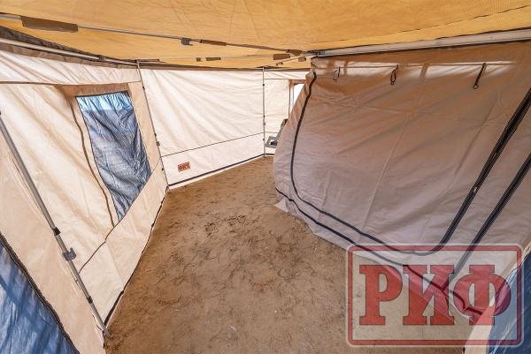 Стенки для комбинированной (прямоугольной с веерной частью) маркизы 2х2 м правые