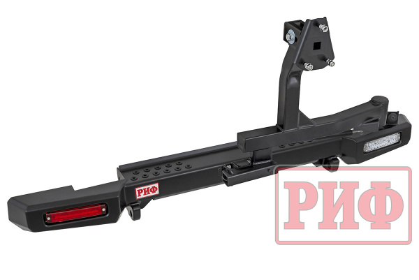 Бампер РИФ силовой задний УАЗ Хантер с фонарями, калиткой, возмож. установ. фаркопа, лифт 65 мм Бампер РИФ силовой задний УАЗ Хантер с фонарями, калиткой, возмож. установ. фаркопа, лифт 65 мм