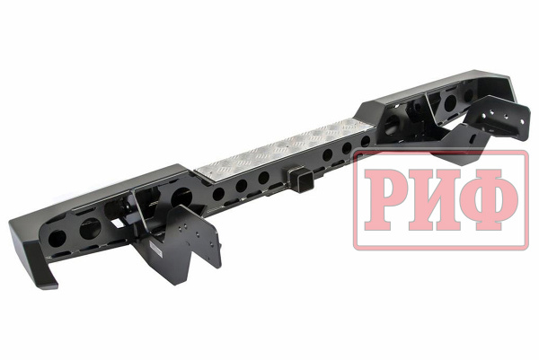 Бампер РИФ задний Mitsubish L200 NEW с фаркопом и фонарями Бампер РИФ задний Mitsubish L200 NEW с фаркопом и фонарями