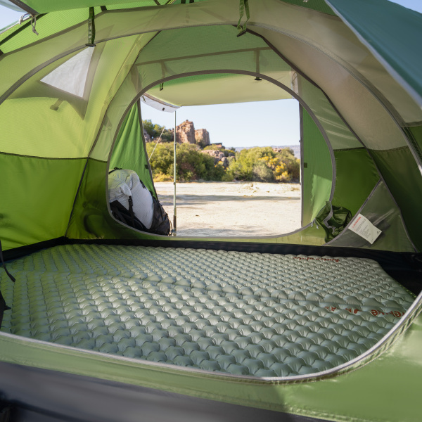 Палатка Naturehike Bleik Series 2-местная, тип B, алюминиевый каркас, синяя