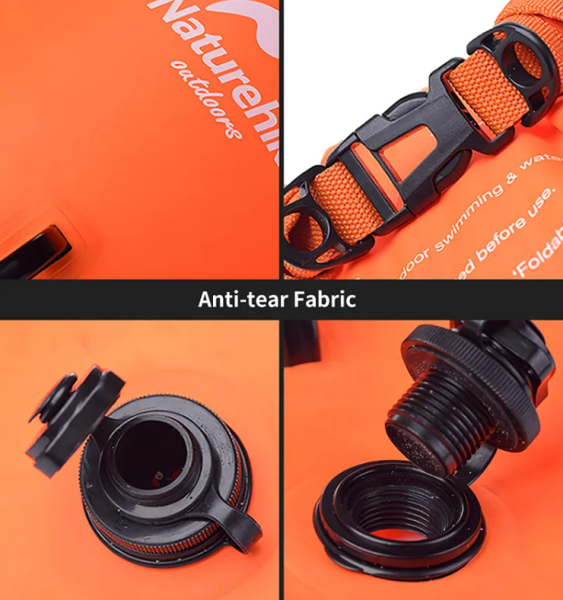 3 Гермомешок Naturehike туристический 28 л. Красный 3 Гермомешок Naturehike туристический 28 л. Красный