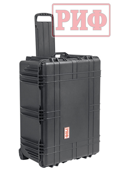 Кейс защитный ударопрочный РИФ 790х595х365 мм на колесах с телескопической ручкой