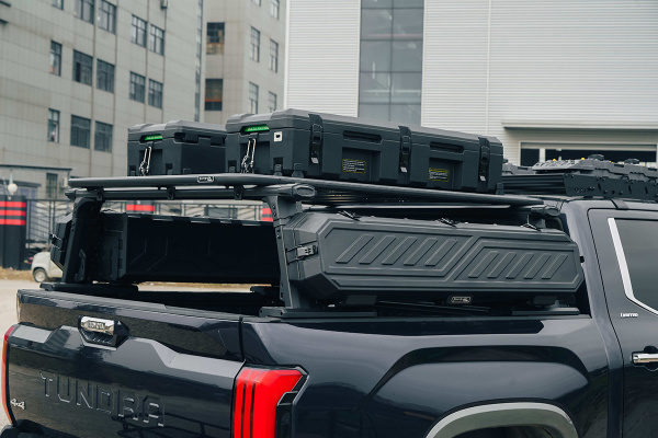 Силовой каркас-кунг Baja Racing (тип Т) с 2-мя малыми рыбацкими ящиками Mitsubishi L200, Isuzu D-MAX, Nissan Navara