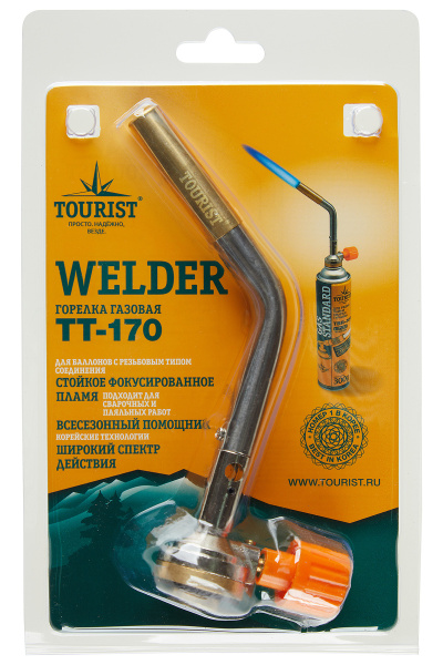 4 Резак газовый TOURIST WELDER с соплом паяльного типа, на резьбовой баллон 4 Резак газовый TOURIST WELDER с соплом паяльного типа, на резьбовой баллон