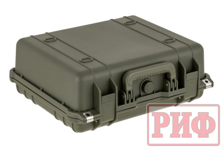 Кейс защитный ударопрочный РИФ 430х380х154 мм IP67, цвет Хаки
