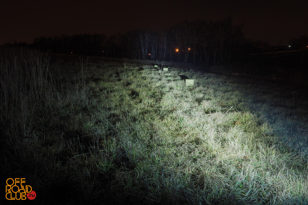 Светодиодная фара дальнего света РИФ 508 мм 54W LED