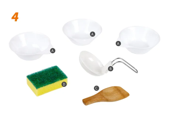 4 Набор посуды Naturehike туристический 3 в1 (3 миски+половник) 4 Набор посуды Naturehike туристический 3 в1 (3 миски+половник)