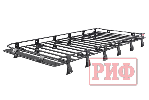 Багажник (корзина) РИФ 1500х3300 мм ГАЗ Соболь Баргузин (для а/м без люка), низкая крыша Багажник (корзина) РИФ 1500х3300 мм ГАЗ Соболь Баргузин (для а/м без люка), низкая крыша