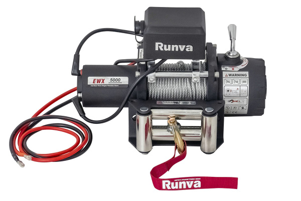 Лебёдка электрическая 12V Runva 5000  lbs 2268 кг Лебёдка электрическая 12V Runva 5000  lbs 2268 кг