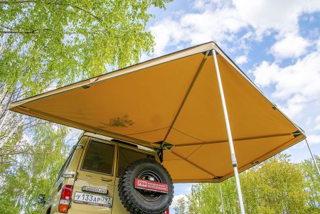 Маркиза автомобильная РИФ веерная 2,5х2,5 м (правая) Маркиза автомобильная РИФ веерная 2,5х2,5 м (правая)