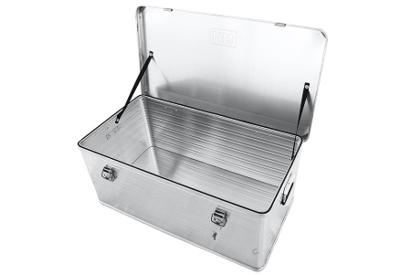 Ящик алюминиевый РИФ с замком 902х495х379 мм (ДхШхВ)