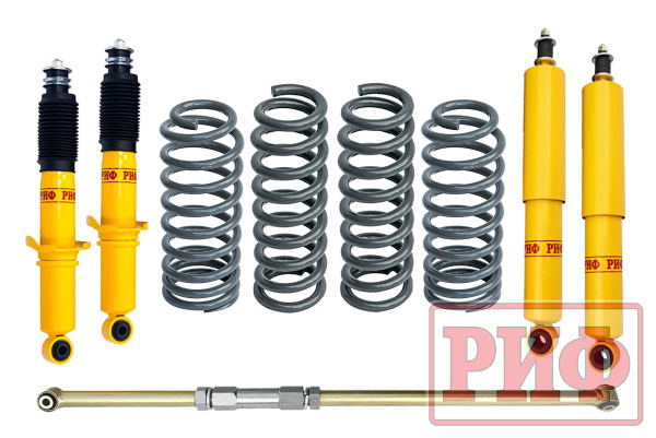 Лифт-комплект РИФ Toyota 4Runner (кузов 185) 1996-2002 жесткий Лифт-комплект РИФ Toyota 4Runner (кузов 185) 1996-2002 жесткий