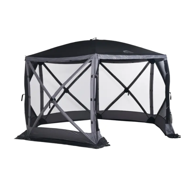 3 Шатер Wild Land Hub screen house 600, коричнево-бежевый, со стенками 3 Шатер Wild Land Hub screen house 600, коричнево-бежевый, со стенками