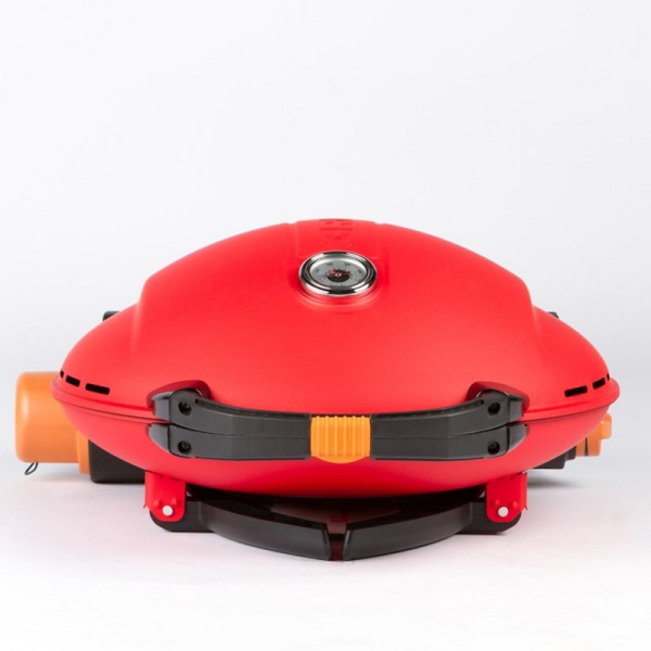 Гриль газовый O-GRILL 800T красный (в комплекте адаптер тип А)
