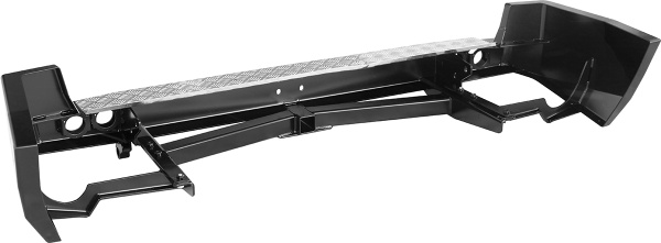 Бампер РИФ задний с квадратом под фаркоп и фонарями Nissan Patrol Y61 2004+ Бампер РИФ задний с квадратом под фаркоп и фонарями Nissan Patrol Y61 2004+