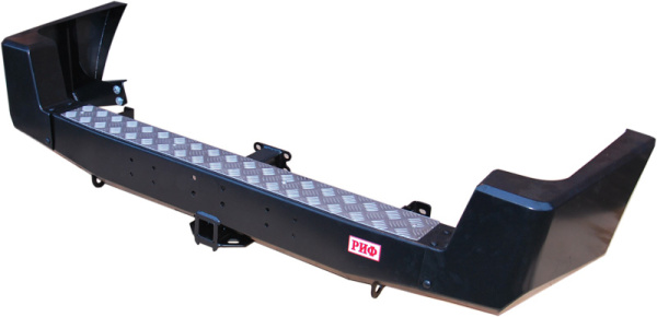 Бампер РИФ задний УАЗ Патриот с фаркопом стандарт Бампер РИФ задний УАЗ Патриот с фаркопом стандарт