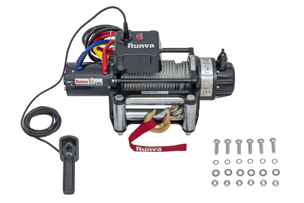 Лебёдка электрическая 24V Runva 9500 lbs 4350 кг (влагозащищенная) Лебёдка электрическая 24V Runva 9500 lbs 4350 кг (влагозащищенная)
