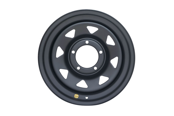 Диск усиленный УАЗ стальной черный (матовый) 5x139,7 8xR16 d110 ET-3 (треуг. мелкий) Диск усиленный УАЗ стальной черный (матовый) 5x139,7 8xR16 d110 ET-3 (треуг. мелкий)