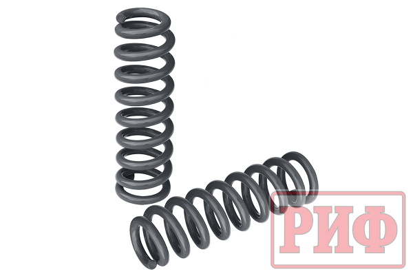 Пружины РИФ передние Toyota Land Cruiser Prado 150 +50 кг, дизель лифт 30 мм, бензин лифт 40 мм