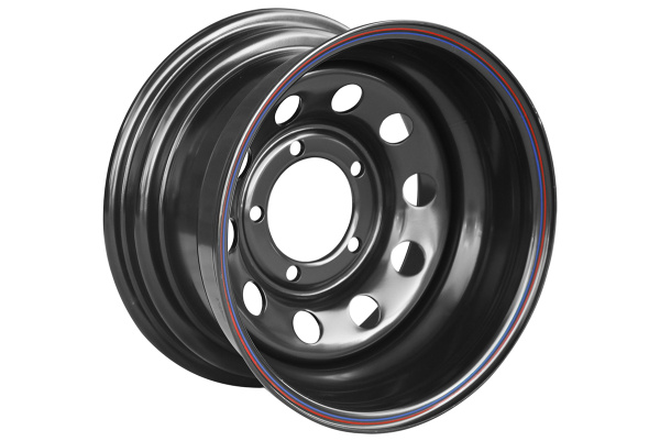 Диск УАЗ стальной черный 5x139,7 8xR15 d110 ET-40 (только на барабанные тормоза) Диск УАЗ стальной черный 5x139,7 8xR15 d110 ET-40 (только на барабанные тормоза)