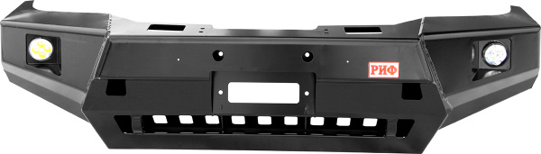 Бампер РИФ передний Toyota Hilux 2015+ с доп. фарами без защитной дуги Бампер РИФ передний Toyota Hilux 2015+ с доп. фарами без защитной дуги