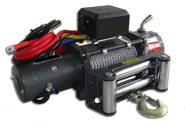 Лебёдка электрическая высокоскоростная 12V Runva 9500 lbs 4350 кг Лебёдка электрическая высокоскоростная 12V Runva 9500 lbs 4350 кг