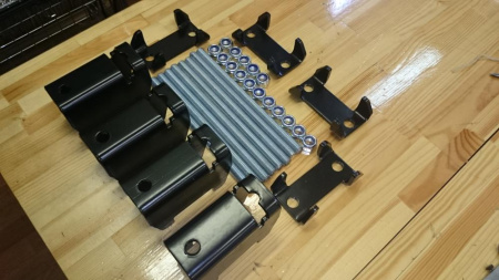 Пороги РИФ съёмные УАЗ Hunter стандарт Пороги РИФ съёмные УАЗ Hunter стандарт