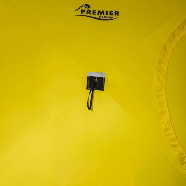 4 Палатка зимняя PREMIER Куб-2, желтый/серый 4 Палатка зимняя PREMIER Куб-2, желтый/серый