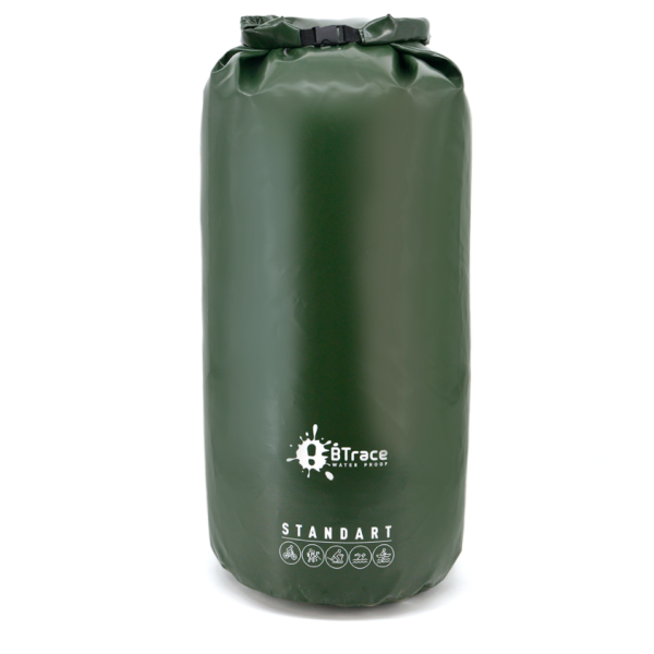 Гермомешок BTrace стандарт ПВХ 70 л (Хаки) Гермомешок BTrace стандарт ПВХ 70 л (Хаки)
