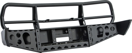 Бампер РИФ силовой передний Toyota Land Cruiser 80 с защитной дугой, без доп. фар