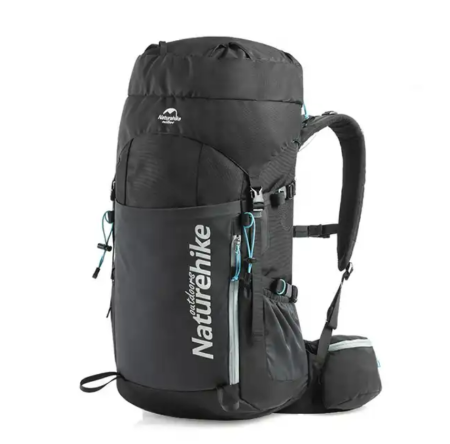 Рюкзак туристический Naturehike 45L, черный Рюкзак туристический Naturehike 45L, черный