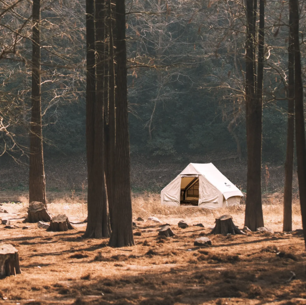 3 Палатка Naturehike надувная Extend Air 6,3 , цвет песочный