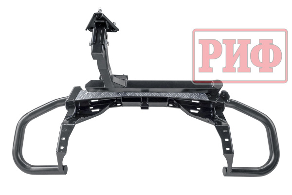 Бампер РИФ силовой задний Toyota Fortuner 2015+ c квадратом под фаркоп и калиткой Бампер РИФ силовой задний Toyota Fortuner 2015+ c квадратом под фаркоп и калиткой