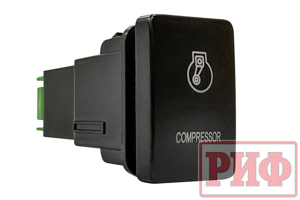 Кнопка ВКЛ/ВЫКЛ, белый, COMPRESSOR TOYOTA 32x22 Кнопка ВКЛ/ВЫКЛ, белый, COMPRESSOR TOYOTA 32x22