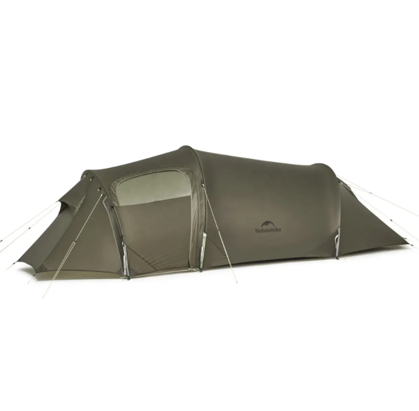 Палатка Naturehike Opalus UL 3-местная, алюминиевый каркас, темно-зеленая