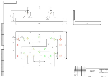 Площадка для установки лебёдки