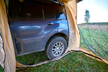 Стенки к автомобильной маркизе (тамбур) РИФ 2х2,5 м Стенки к автомобильной маркизе (тамбур) РИФ 2х2,5 м
