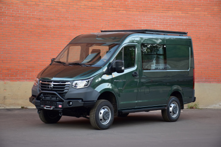 Пороги РИФ силовые для ГАЗ Соболь NN 4x4