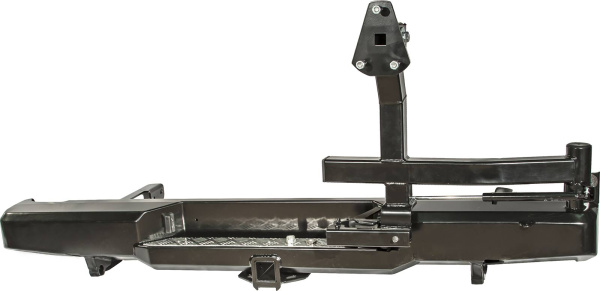 Бампер РИФ задний Toyota Hilux 2005-2014 с квадратом под фаркоп и калиткой Бампер РИФ задний Toyota Hilux 2005-2014 с квадратом под фаркоп и калиткой