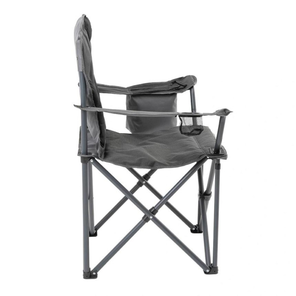 2 Кресло NISUS складное серое 150 кг.