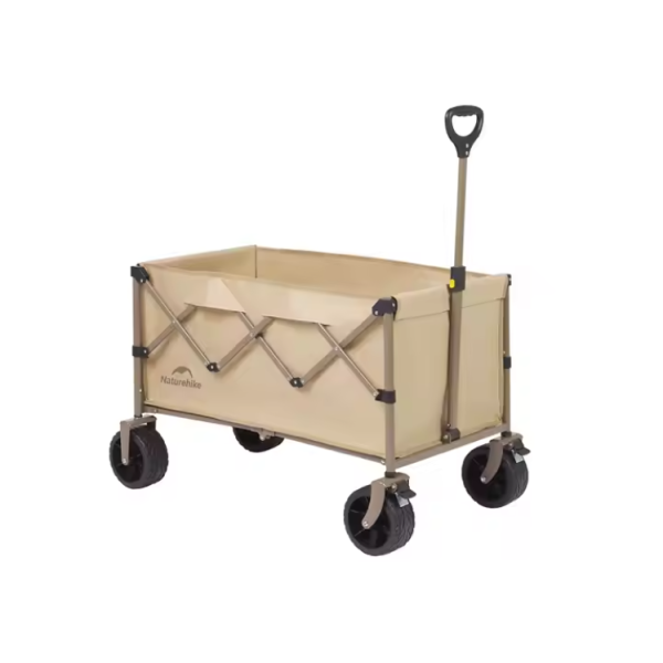 Тележка туристическая Naturehike 107х60х80 см, коричневая Тележка туристическая Naturehike 107х60х80 см, коричневая