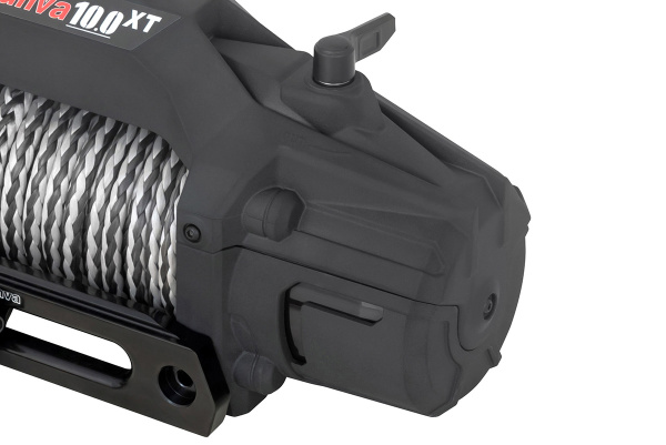 Лебёдка автомобильная электрическая 12V Runva EWXT10000FSR 4500 кг синтетический трос