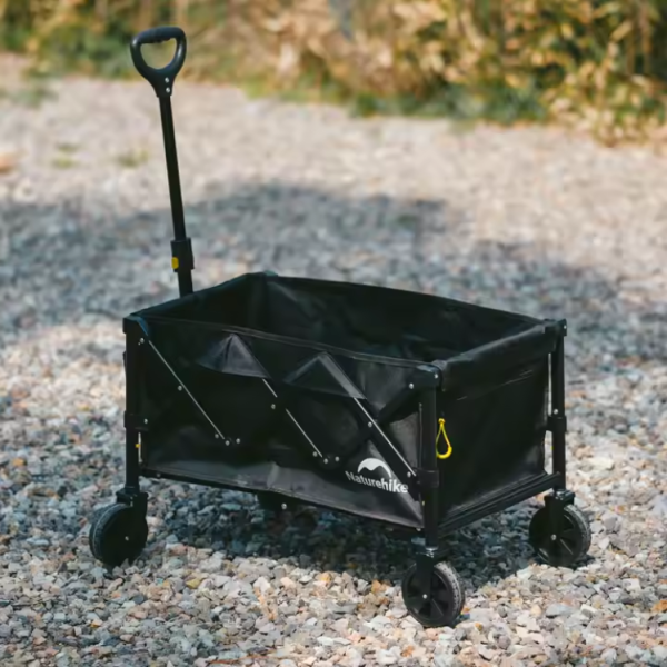 Тележка туристическая Naturehike Light 80х43х90 см, 110 л, черная